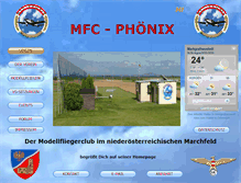 Tablet Screenshot of mfc-phoenix.at